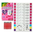thumbnail image 2 of Crayola Watercolor Valentine Exchange Cards, Activity Cards, Multi-Color, 16 Count, 2 of 6