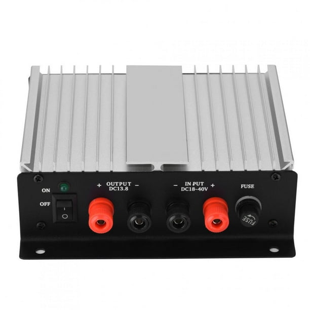 Inversor de Corriente 24V Montado en Vehículo Walkie Talkie Convertidor de Corriente 24V a 138V Inversor de Fuente de Alimentación para Automóvil 45A