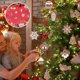 thumbnail image 1 of Ofertas Irresistibles, Juego de 11 adornos navideños colgantes de PVC para árbol de Navidad, para sala de estar, familia Akmoler, 1 of 6