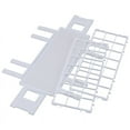 thumbnail image 2 of 4X Plastic Test Tube Rack for 30mm Tube, 21 Well, White,Detachable (21 Hole), 2 of 4