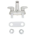 thumbnail image 2 of Valterra PF223261 White 4in Tub & Shower Faucet, 2 of 2