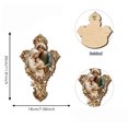 thumbnail image 3 of Dalxymotic Christmas Cross Ornament, Wooden Vintage Jesus Hanging Pendant Decor, Holiday Decorative Accent, Christmas Decorations Indoor Outdoor for Tree, Mantel, Shelf, Wall, 3 of 6