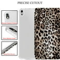 thumbnail image 7 of iPad Air 6th 2024 / Air 11" Air 5th 2022 Air 4th 2020 10.9 Inch A2588 A2316 MM6R3LL/A MM6T3LL/A MYHX2LL/A Clear Back TPU Silicone Back Printed Case Pencil Holder - Leopard, 7 of 7