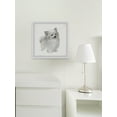 thumbnail image 5 of Parvez Taj White Pomeranian Framed Wall Art, 5 of 6