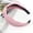 Pink, variant on Qliuoazw Rockabilly Color Wired Headbanf Polka Tartan Scarf Wire Hair