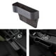 thumbnail image 4 of Organizador del espacio del asiento del automóvil Organizador entre la caja de almacenamiento lateral de la consola del asiento y la taza Negro Izquierda kusrkot Organizador de huecos para asientos de coche, 4 of 7