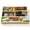9 Compartments, variant on Bamboo Drawer Organizer Set, 6 PCS Desk Drawer Organizer Trays with 12 Compartments, Wood Storage Boxes for Junk Drawer, Kitchen Utensils, Office Supplies, Makeup, Jewelry, Bathroom