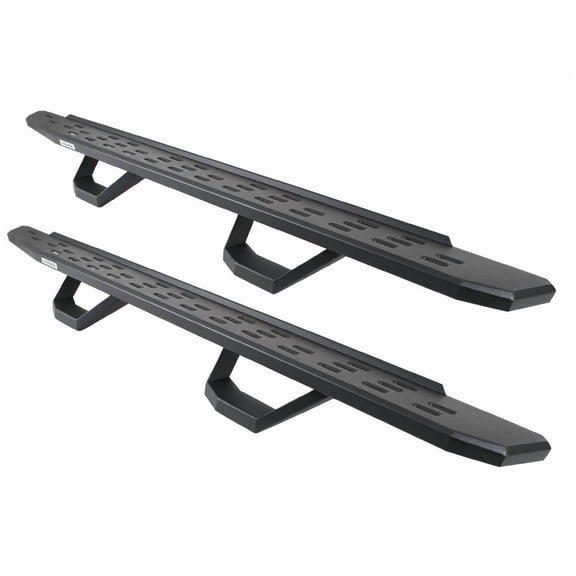 Go Rhino 6963068020PC RB30 Running Boards with Mounting Brackets, 2 Pairs Drop Steps Kit For Ram 19-24 1500 (Extended Cab Pickup)