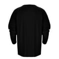 thumbnail image 6 of Men Blouses Shirt Workout Men Long Sleeve Tunic T Shirt Summer T Olive Hoodie Long Sleeved Mens Top Mens Casual Tees Chicken Shirts Short Sleeved Workout Tops Blouses Fashion Dinosaur Tail Black XL, 6 of 7