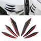 thumbnail image 3 of Parachoques delantero universal para coche, difusor divisor de aletas, Alerón, Valence, Barbilla, decoración, 4/6 piezas, 3 of 4