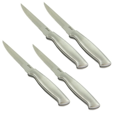 Oster Baldwyn 4 piece 4.5 inch Stainless Steel Steak Knife Set