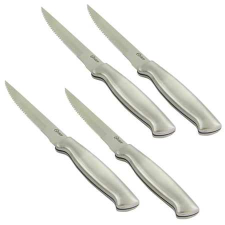 Oster Baldwyn 4 piece 4.5 inch Stainless Steel Steak Knife