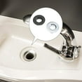 thumbnail image 5 of 4 anillos de desbordamiento para lavabo de baño, tapas de desbordamiento con orificio abierto., 5 of 5
