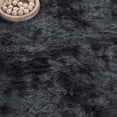 thumbnail image 6 of SAFAVIEH Rainbow Jaki Abstract Shag Area Rug, Dark Gray, 6' x 9', 6 of 10
