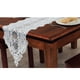 thumbnail image 3 of Cateissary GeweYeeli, corredor de de escritorio, mantel de armario de TV para decoración de bodas y fiestas de café blanco calado de encaje Decoración del hogar Blanco 30x70cm Cateissary JJ24716-03, 3 of 6