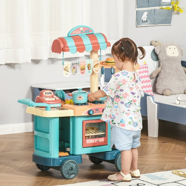 Cuisine enfant multi colorée - kitchenette jouet pour fille - Jeu