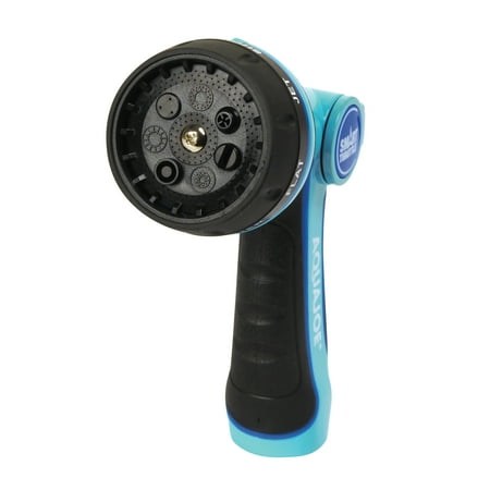 - Aqua Joe AJHN102 Heavy Duty Indestructible Metal Multi Function Adjustable Hose Nozzle with Smart Throttle