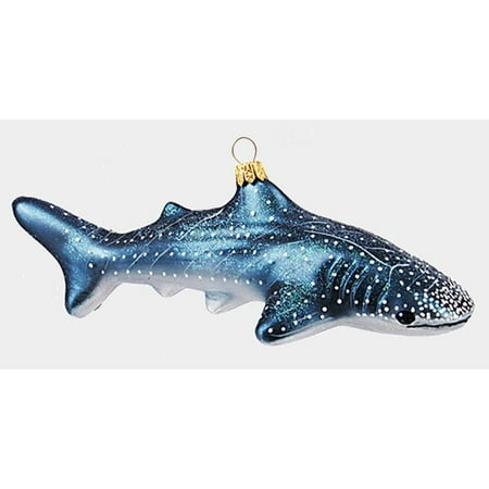 Whale Shark Ocean Life Polish Mouth Blown Glass Christmas Ornament Whale Shark Ocean Life Polish Mouth Blown Glass Christmas Ornament Decoration - Walmart.com - Whale Shark Ocean Life Polish Mouth Blown Glass Christmas Ornament