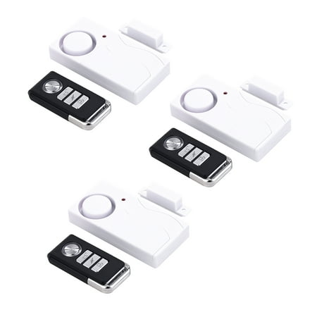 Greencycle 3 Set 3 Remote 3 Alarm Multi Function Wireless Anti