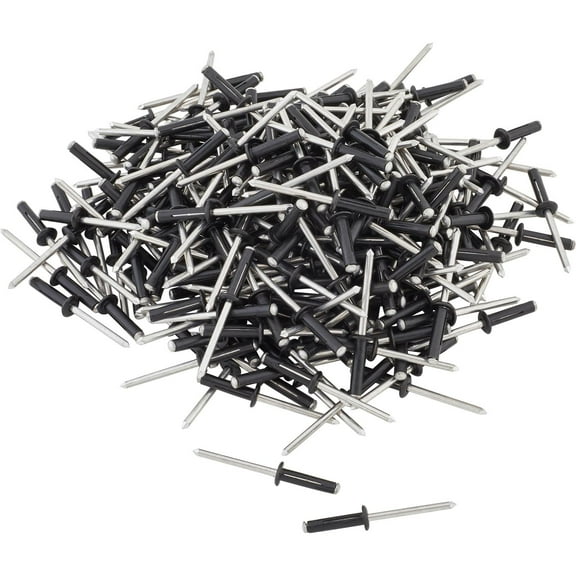 3/16 Small Head Aluminum Exploding Rivets Box/250-Flat Black