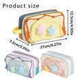 thumbnail image 3 of Portable Multi Layer Kawaii Pencil Case Organizer Large Capacity Design Pen Cute Functional Bag, 3 of 9