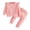 Pink, variant on REDARER Toddler Girls 2PC Set: Heart Top & Bowknot Pants, Sweet Casual Outfit Gift, Kids Sets Clothes, for Size 18-24 Months