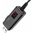 thumbnail image 5 of Cable amplificador de USB a CC, diseño duradero para mayor confiabilidad, convertidor elevador de voltaje con corriente constante y pantalla digital, solución compacta y portátil para alimentar, 5 of 5