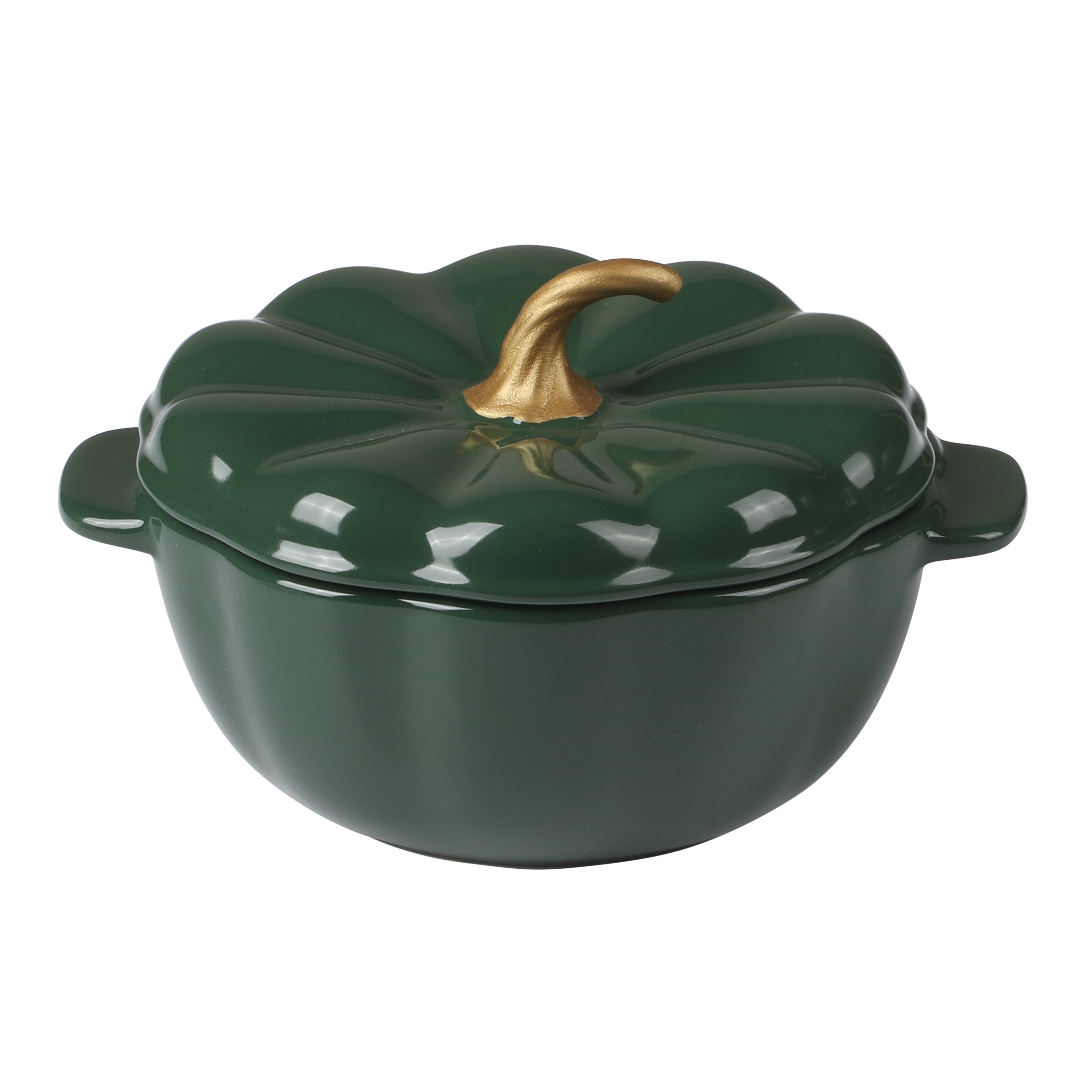 The Pioneer Woman .5 Quart Pumpkin Stoneware Mini Cocottes with