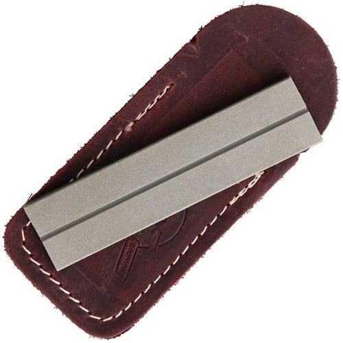 EZE-LAP 1 by 4 Super Fine Diamond Pocket Stone w/Sheath 36F Sharpener