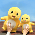 thumbnail image 2 of 35/50cm Nailong leche dragón juguetes de peluche de dibujos animados dragón amarillo muñeco de peluche suave Animal relleno muñeca almohada regalo de cumpleaños para niños, 2 of 5