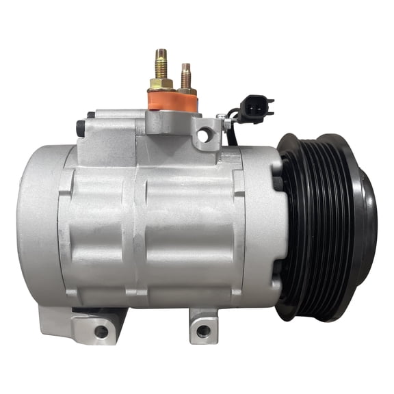 RYC New AC Compressor and A/C Clutch GH190 (Fits Ford F-250 5.4L, 6.8L 2008, 2009, 2010; Fits Ford F-350 5.4L, 6.8L 2008, 2009, 2010)