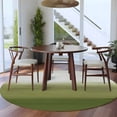 thumbnail image 3 of Round Rugs 5Ft, Sage Green Ombre Round Area Rug Washable Indoor Throw Carpet, Modern Abstract Art Texture Soft Non Slip Circle Rug for Cabinet Bathroom Home Decor Aesthetic, 3 of 8