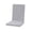 Gray, variant on MXTPOV High Back Chair Cushions with Elastic Belt Rocking Chair Cushion Simple Solid Color Chair Cushions Non Slip Chair Cushions for Dining Chairs Indoor Outdoor