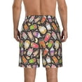 thumbnail image 3 of Naloa Boba Milk Tea Men's Beach Shorts, Surfing shorts, Swim trunks, Quick Dry Swim Trunks for Surfing Beach Fun - Medium, 3 of 9