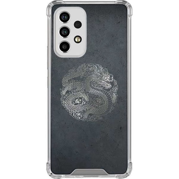 Skinit Fantasy & Dragons Chinese Black Dragon Galaxy A53 5G Clear Case