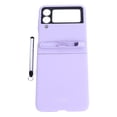 thumbnail image 2 of Protective Phone Cover, Anti Scratch Ultra Thin Perfect Fit Purple Flip Phone Cover  For Birthday Gift, 2 of 8