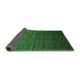 thumbnail image 2 of Ahgly Company Indoor Square Abstract Emerald Green Contemporary Area Rugs, 7' Square, 2 of 4