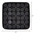 thumbnail image 4 of Vibrant Life Silicone Shamrock Snuffle Mat, Black, 8" x 8", 4 of 5