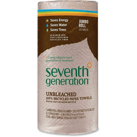  Seventh Generation 100% Recycled Paper Towels - 2 Ply - 11" x 9"