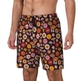 thumbnail image 2 of Balery 70s Groovy Hippie Retro Mens Swim Trunks Swim Shorts for Men Quick Dry Inseam Beach Shorts with Compression Liner Pocket-X-Large, 2 of 9