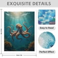 thumbnail image 3 of Diamond Art Kit for Adults, Underwater Octopus Sunlight Ocean Scene Diamond Painting for Adults Beginners, DIY Diamond Art Painting Kits, 5D Diamond Painting Crafts for Home Decor 12x16 Frameless, 3 of 7