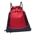 thumbnail image 2 of Mochila de baloncesto con soporte de pelota separado bolsillos laterales de malla impermeables Unisex grandes bolsas deportivas para voleibol fútbol , Rojo shamjiam Estuche de baloncesto, 2 of 9