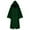 194# Green, variant on oqasdz Halloween Girls Coats Children Kids Boys Solid Color Hooded Cape Party Dance Performance Cloak Fashion Top Coat Outwear Size 4 Y-5 Y