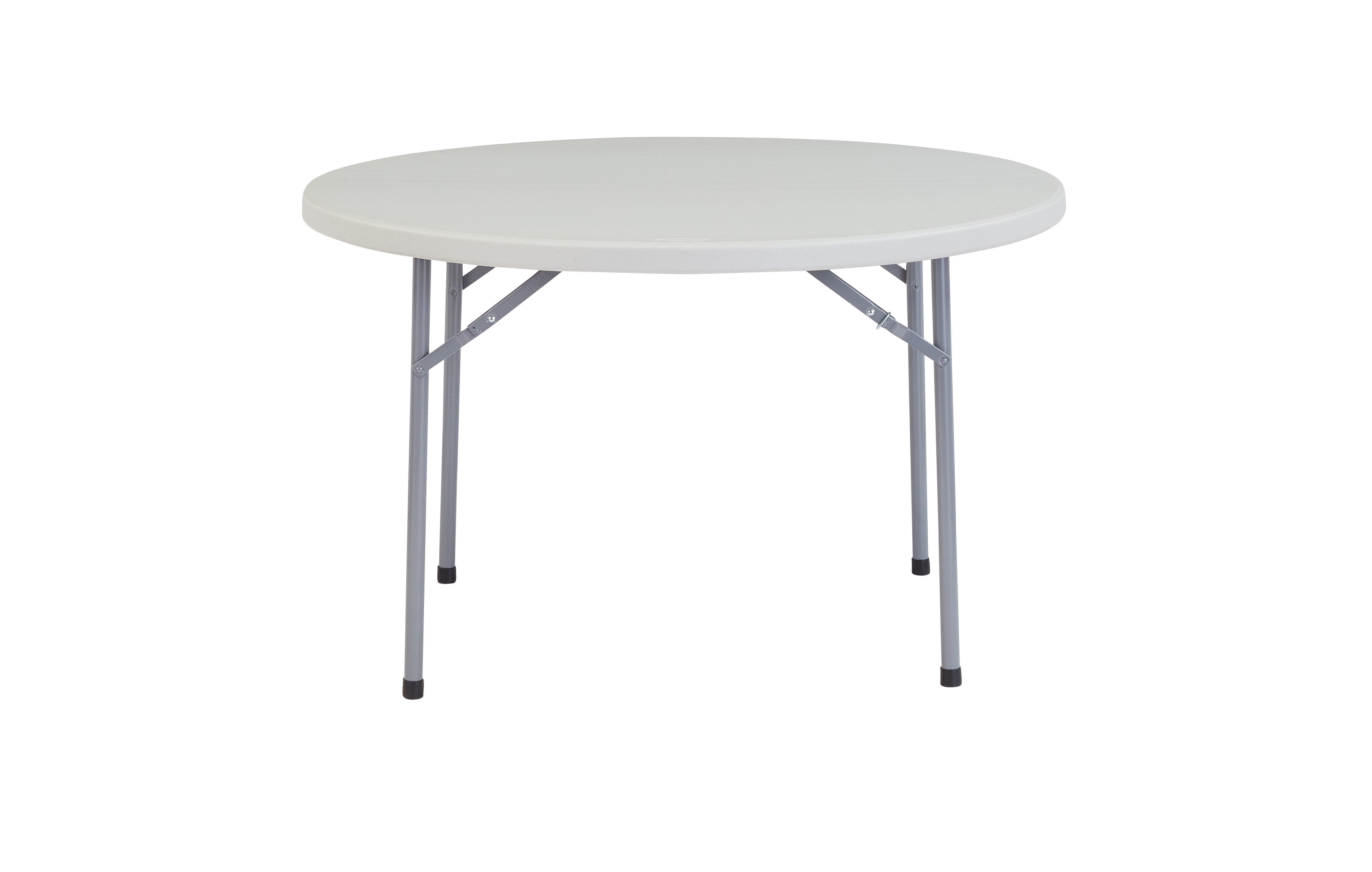 Light Speckled Grey Folding Table 48" Round**