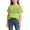 Green, variant on Kids Printed Round-Neck Short Sleeve T-Shirt – Casual Summer Top with Cat Paw Design, Soft Cotton Blend, Breathable Everyday Wear Red Size 4-6