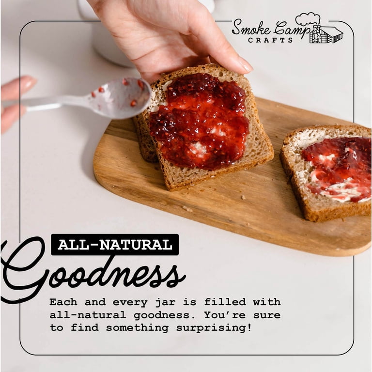Jam & Jelly Gift Set - Assorted Unusual Gourmet Jams & Jellies 12