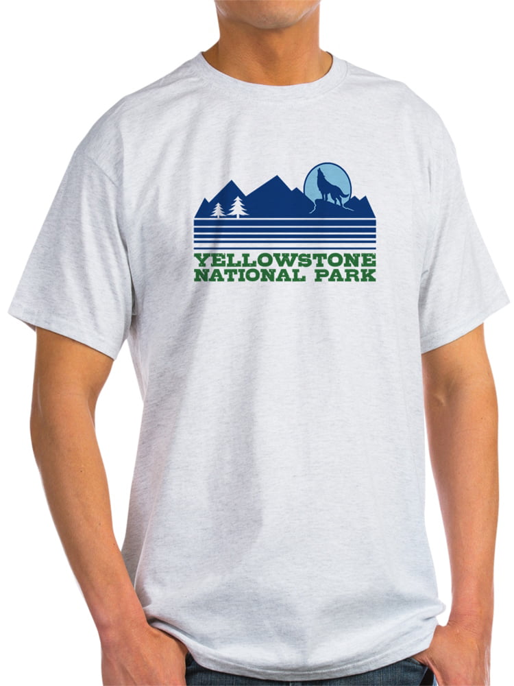 572351417 CafePress Yellowstone National Park White T Shirt Mens T-Shirt 