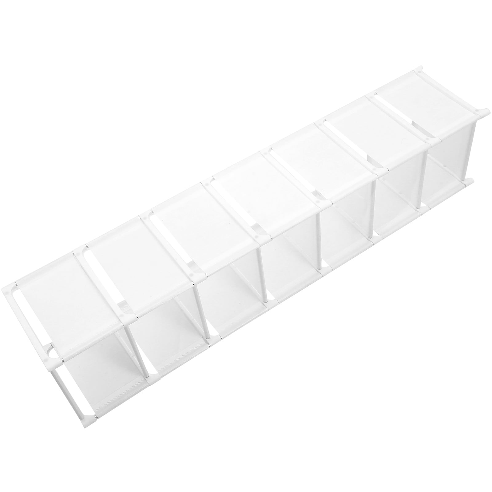 WSTEER Foldable Shoe Rack Shoe Storage Organizer Space Saving Corner Show Organizer Stand (8-layers)