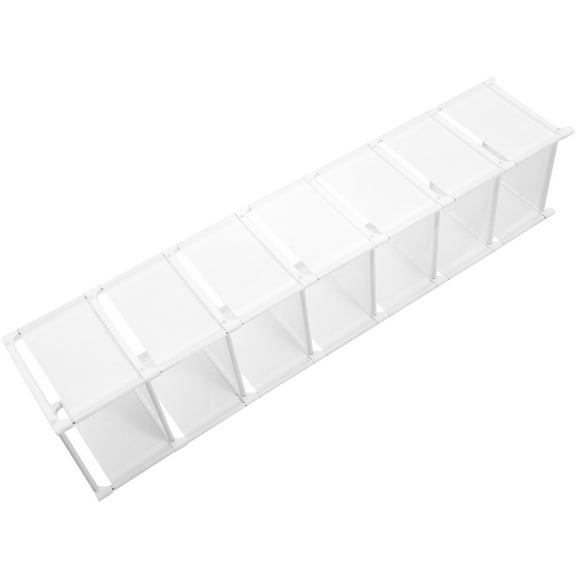 Organizer Shelf Home Shoe Storage Rack Door Hanger Collapsible Man White