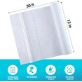 thumbnail image 2 of MaxGear Self-Adhesive Laminating Roll 12" x 30FT, Clear Laminating Vinyl Roll Self Sealing, 2 of 5